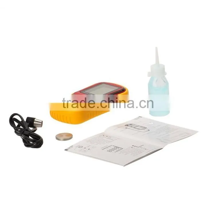Digital Ultrasonic Thickness Meter Tester Gauge Metal Tester 1.2-220mm GM100