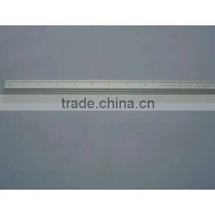 High quality transparent 30cm unfolding plastic ruler for school and office