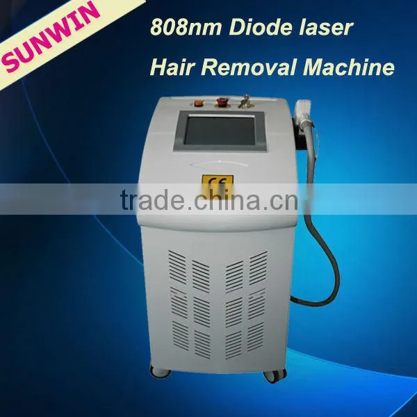 Hottest new product 808nm Diode Laser permanent Hair Removal machine
