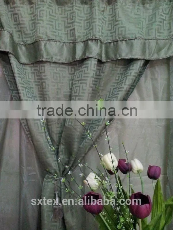 New Products For home-use embroidered curtains designs