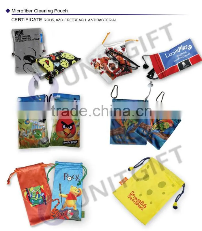 Microfiber mobile phone pouch wristband pedometer