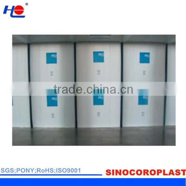 durable and resistance grease plastic fluted corona treated signboard