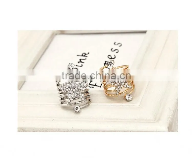 Fashion premier jewelry star love wedding rings