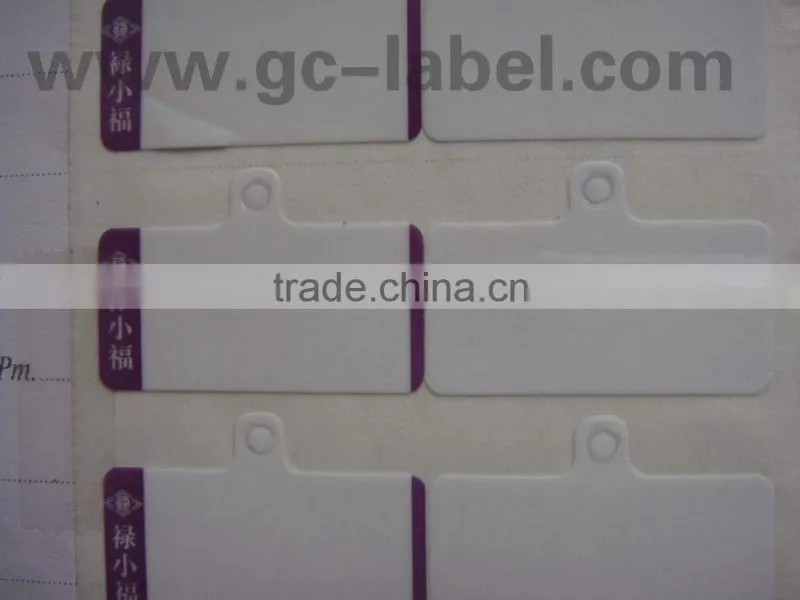 chemical adhesive label