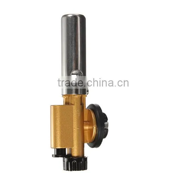Gas Torch Flamethrower Butane Burner Automatic Ignition Baking Welding BBQ Camping Outdoor Flame Gun