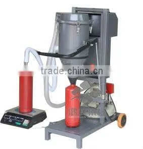 semi-automatic Fire extinguisher powder filler (GFM16-1B)/ fire extinguisher powder filling machine