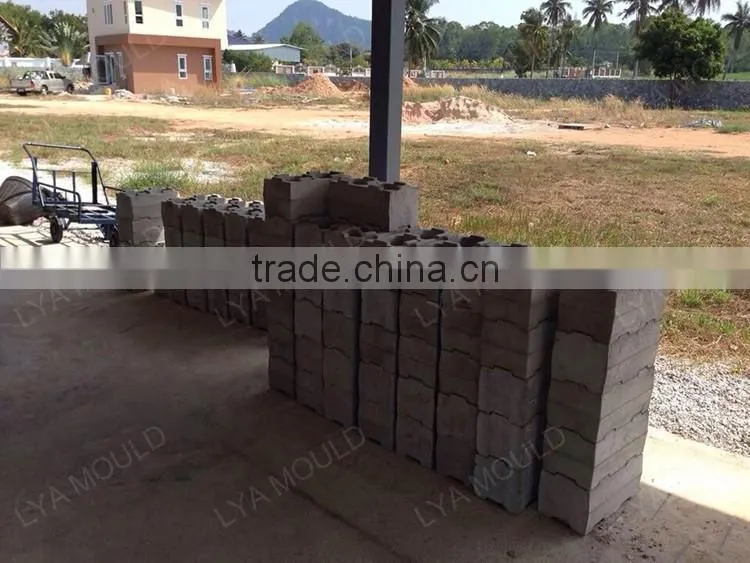 Hot Selling Tile Stone Mould For Injection Concrete Stone Red And Yellow Paving Stone Mould