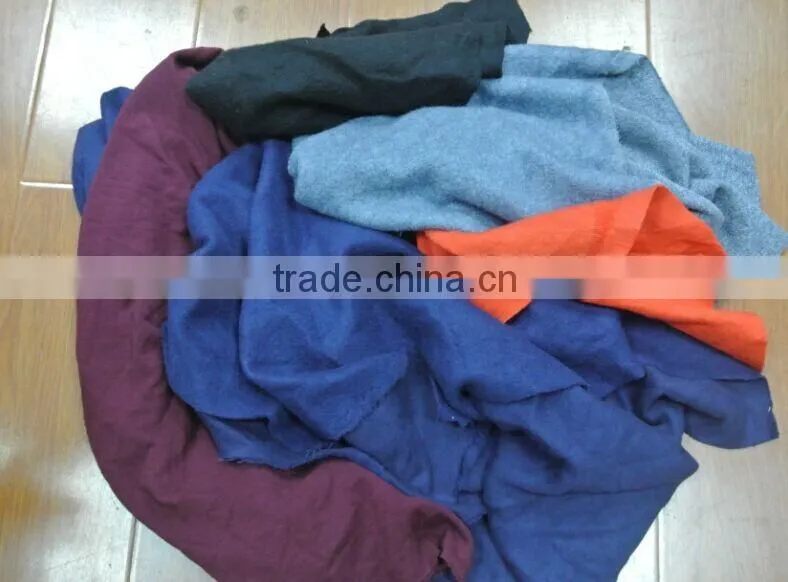 New Colored Terry clothing rags 50% cotton wiping rags with low price