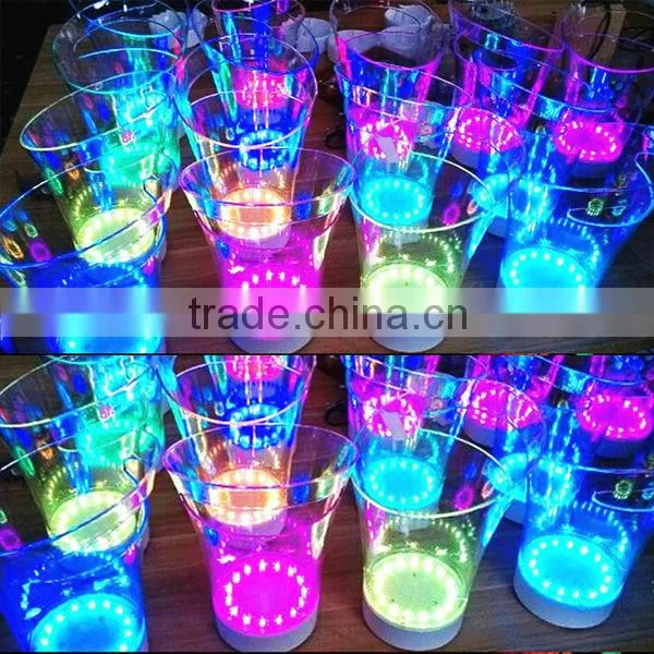 Plastic acrylic led ice bucket for Moet Chandon promotion