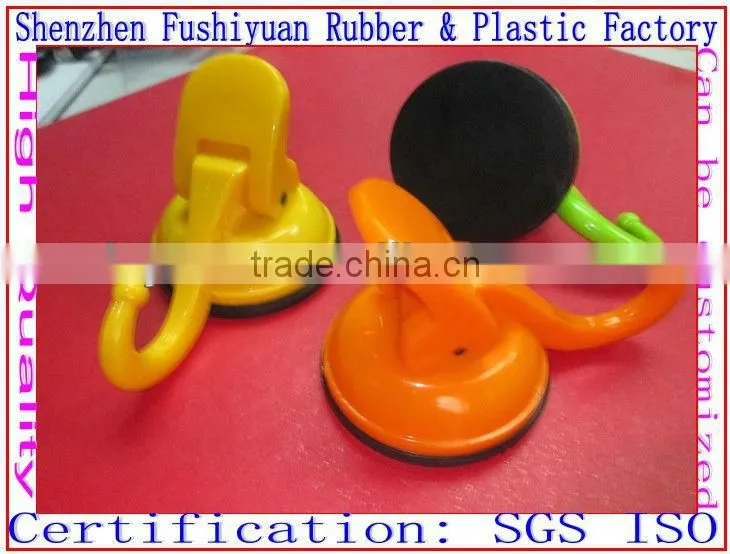 47 58mm vacuum drawing strong super market silicone rubber suction cup Plastic Suction Wall Robe Hook Hangers