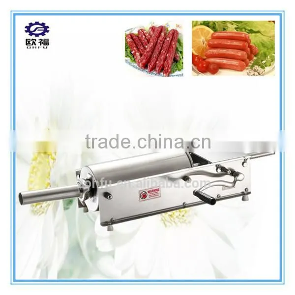 5lbs Clamp Stainless Steel sausage stuffer/sausage filler/manual sausage making machine