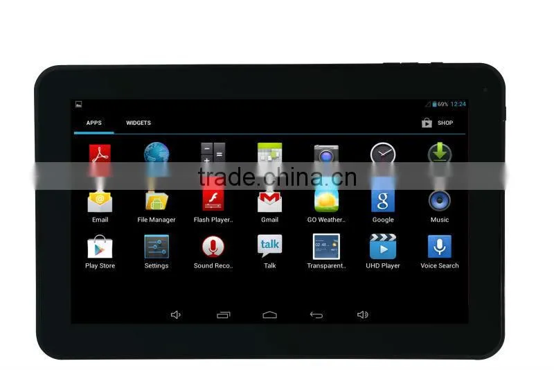 10.1 Inch All Winner A23 Dual Core Ram 1G Rom 8GB Tablet with wifi Google Andorid 4.2