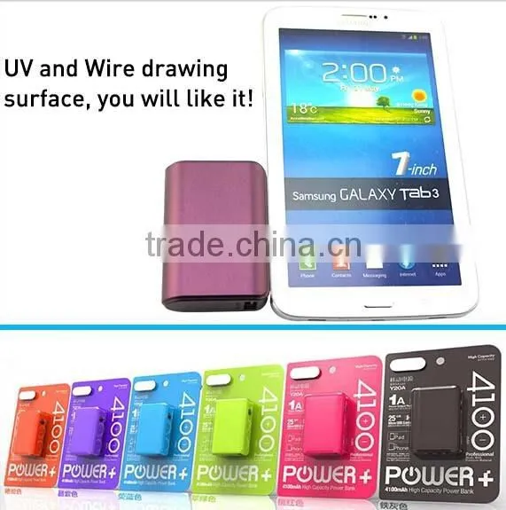5200mah home charger for mobile phone with brand A 18650 battery inside