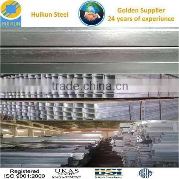 New Galvanized Hollow Section