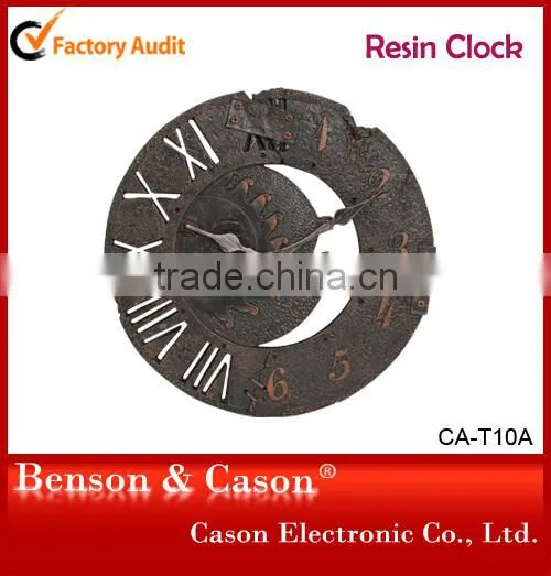 2015 Special Style Creative Resin Wall Clock