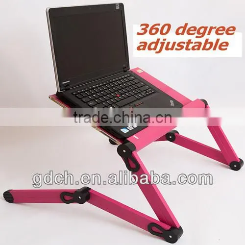 Business Opportunity Wholesale White Furniture Portable Metal Tray for Laptop in Bed
