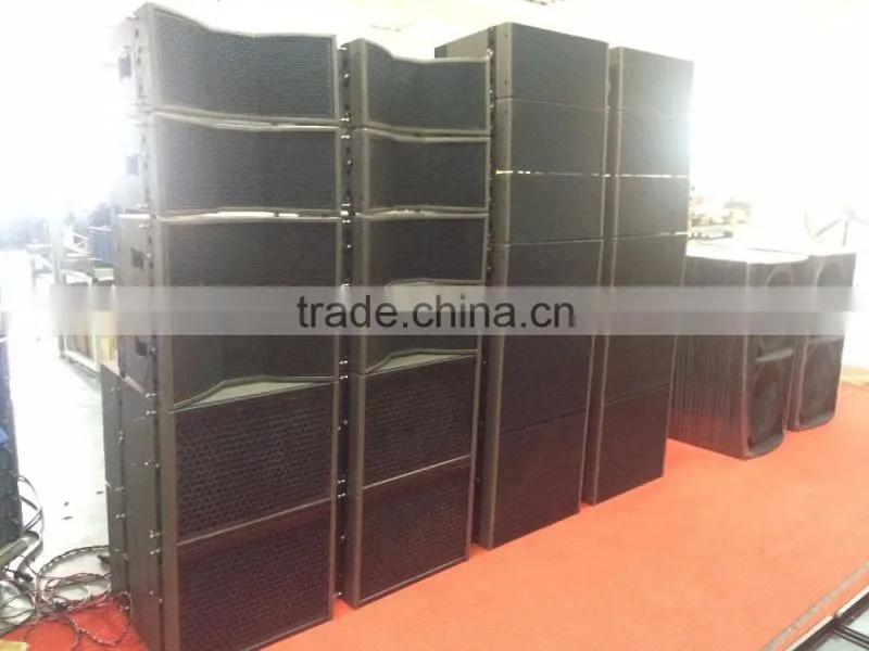 LA-2210 powavesound line array speaker double 10 inch line array speaker box