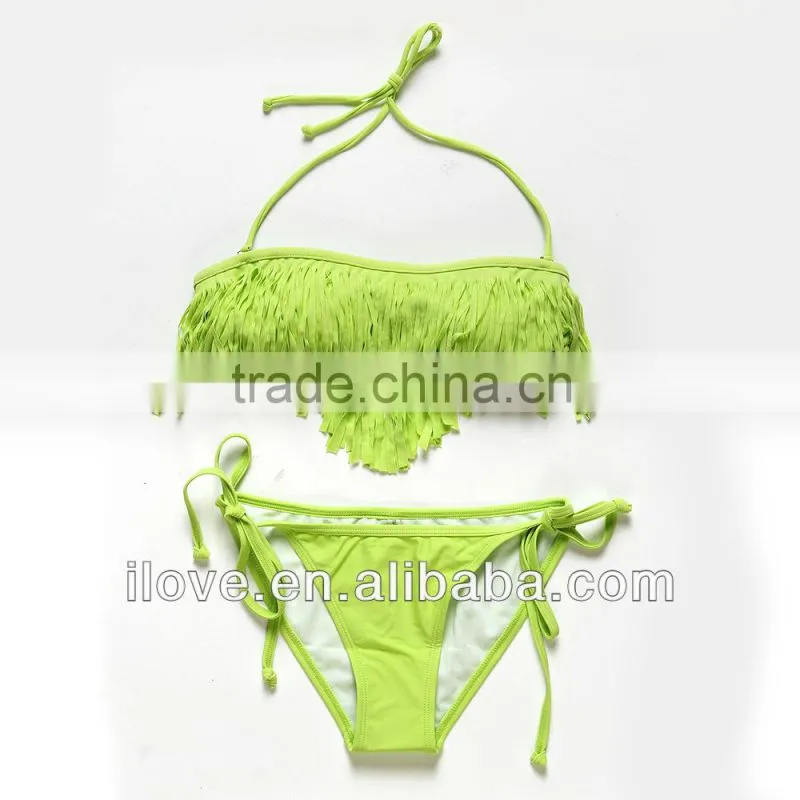 2014 Newest Fashion Latest Sexy Girls Sling Bikini Swimwear