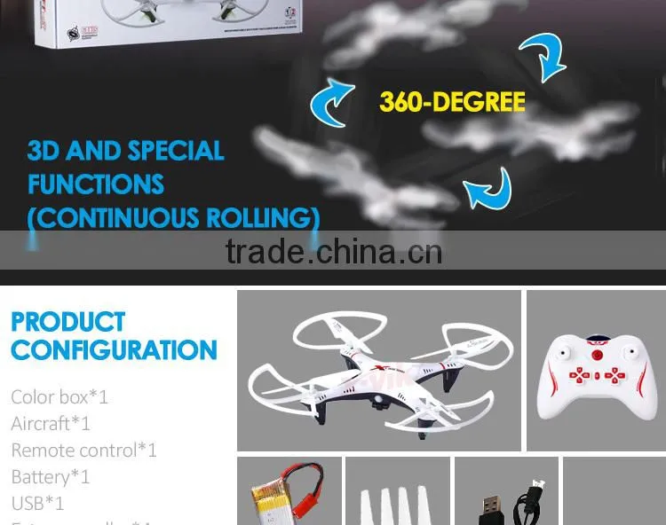 Explorers 2.4G 4CH 6Axis 3D Fly Gyro RC quadcopter Standard Edition/Photographic Edition entry-level drone with camera