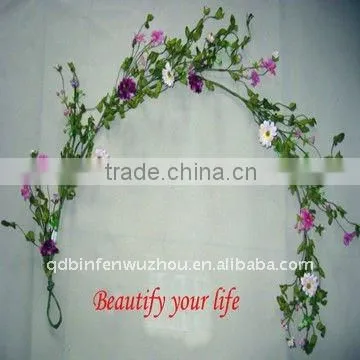 Artificial Plastic Flowers Wreath for Indoor Decoration,spring artificial flower wreaths