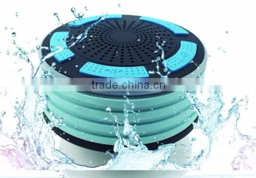 My speaker F013 white sky blue 5W powerful waterproof IP67 bluetooth speaker
