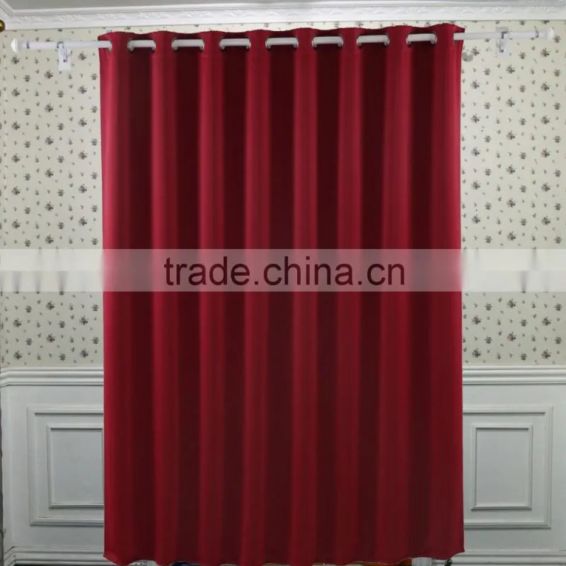 100% polyester breathable blackout fabric for curtains