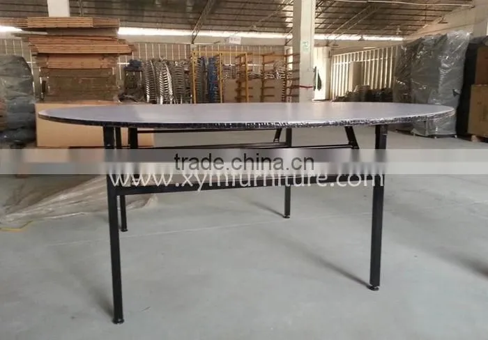 Modern Desigh Metal Space Saving RoundTable