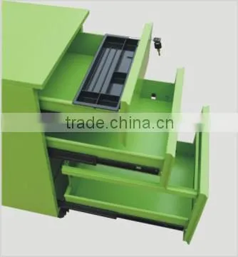 Factory for sale Most new design office Furniture mobile pedestal 3 drawer Steel filing cabinet