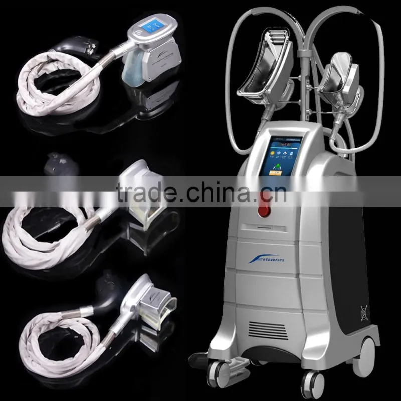 4 handle cryotherapy fat removal cryogenic freeze machinery medical cryo spa equipment