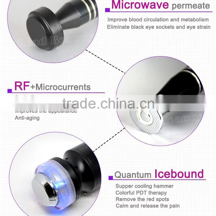 professional derma pen radio frequency microcurrents face lift beauty machine