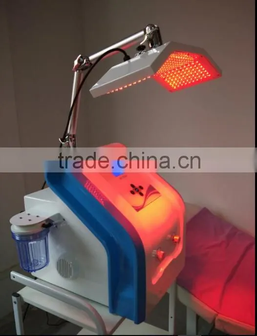 2016 high quality 4in1 jet peel skin scrubber diamond dermabrasion PDT light therapy acne remove machines for beauty salon
