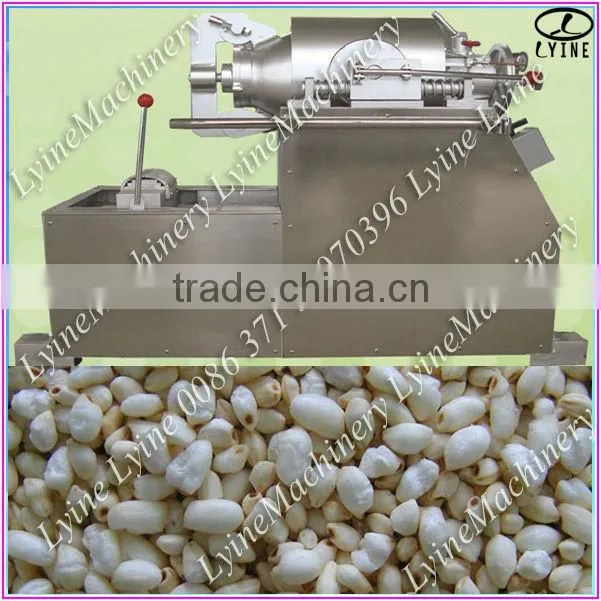 hot air gas heating rice oats millet puff machine