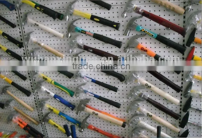 plastic-sprayed surface claw hammer with plastic handle