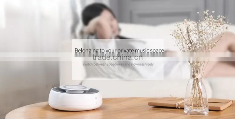 Nillkin Cozy NFC Bluetooth Speaker with MC2 Wireless Charger Alarm Clock Support Phone Call Aux Audio Input Fashion Ornaments