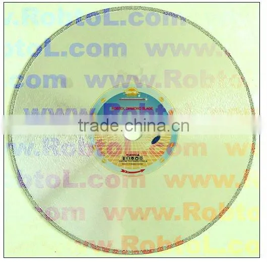 Continuous Rim Electroplated Diamond Cutting Blade(ELAM)