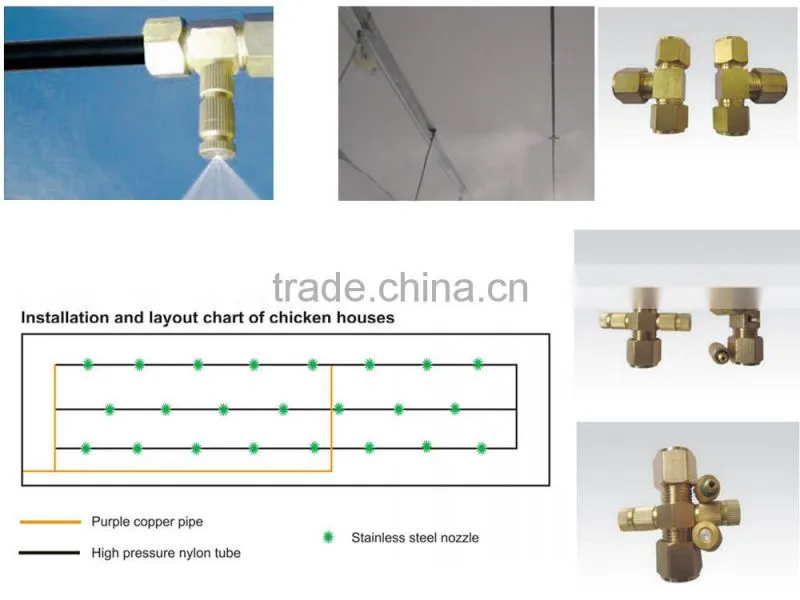 Automatic broiler poultry farm equipment