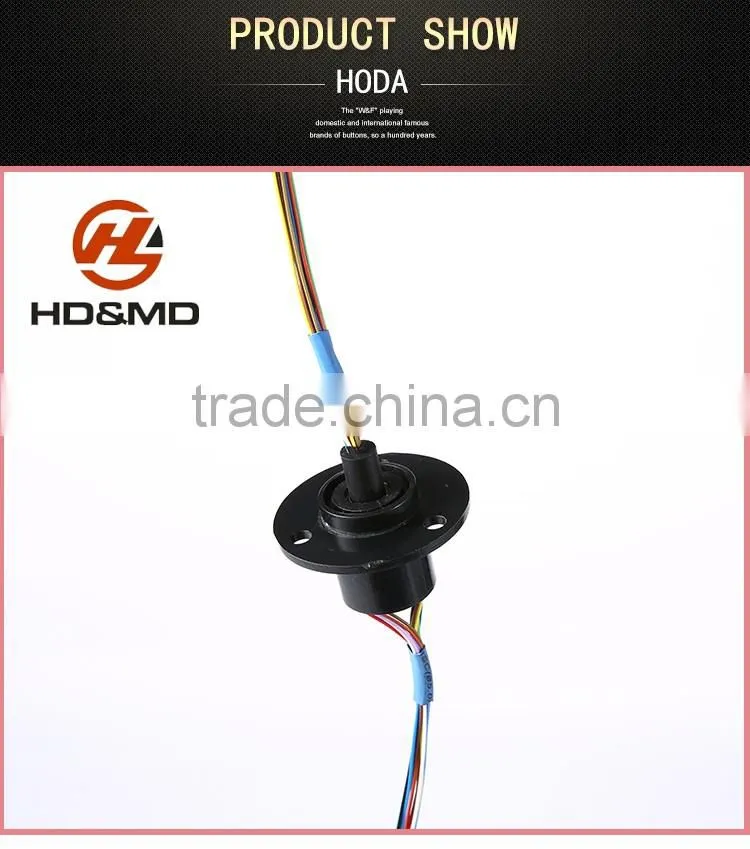 Low electrical noise mini capsule slip ring for sale