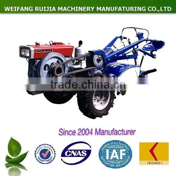 China manufacturer low price of rice harvester for walking tractors on sale! Cheap 2wd tractors with rice / wheat harvester !