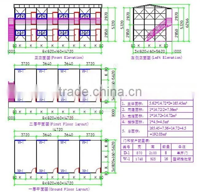 new design prefabricated sandwich panel house with high quality