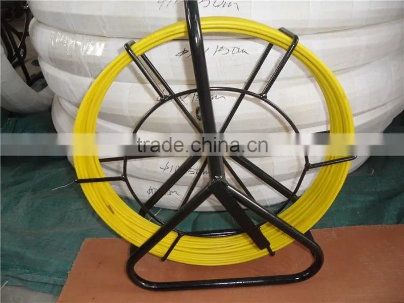 8mm Fiberglass duct rodder, cable rod FRP conduit snake rodder, cable rodder