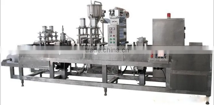 Automatic Plastic Cup Forming Filling Sealing Machine