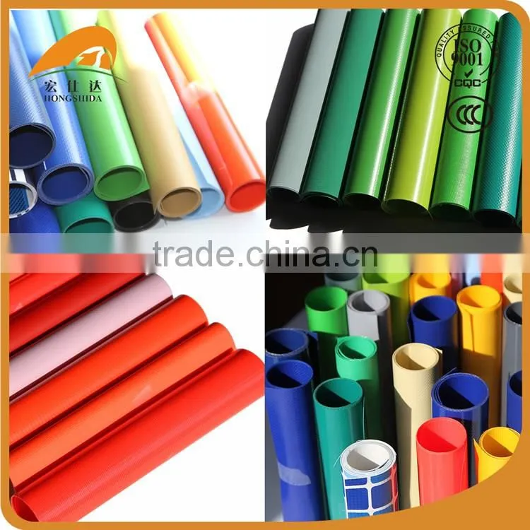 Wholesale tarpaulin rolling waterproof pvc coated fabric