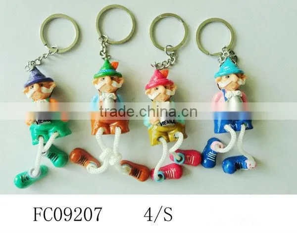 Resin custom key chain personalized