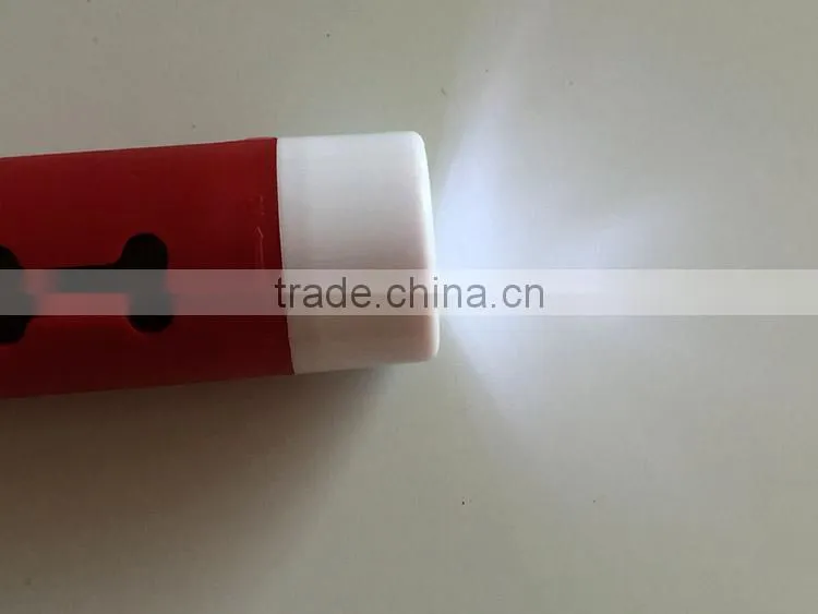 2016 trending products pet products flashlight led with PE trash bags
