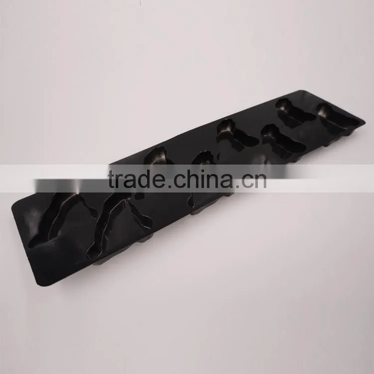 Plastic black thermoform trays ESD Coductive Tray Antistatic Tray