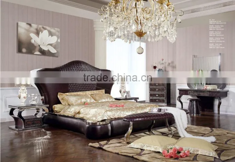 luxury bedroom set New design / bedroom sets furniture YC123