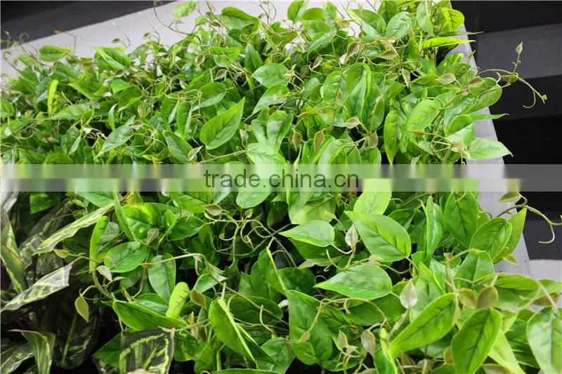 100*100*25cm Home garden decorative indoor vertical plastic Artificial Green Plant Walls ZWQ09 216
