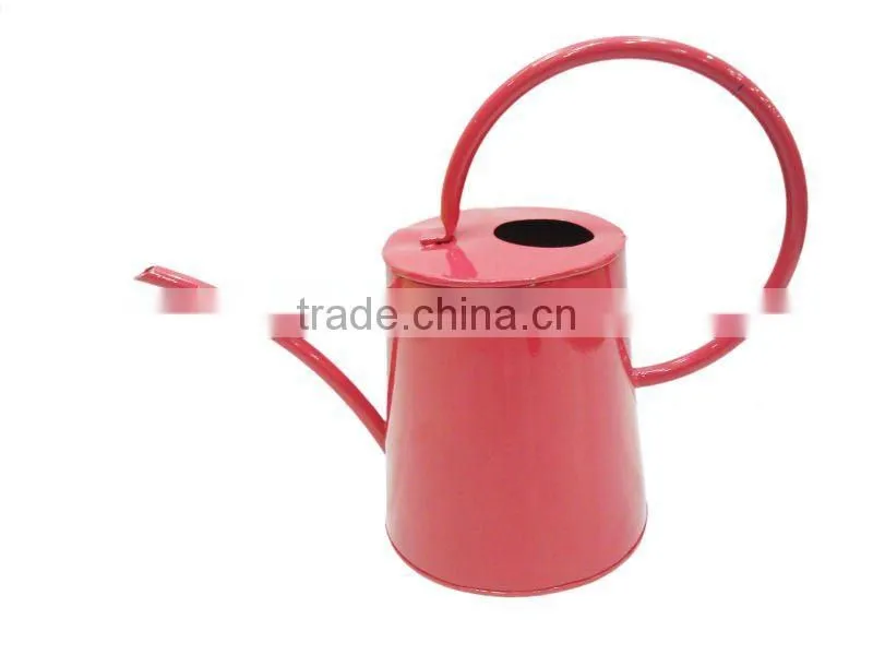 Red Watering Can, in Red Powder Coating Color