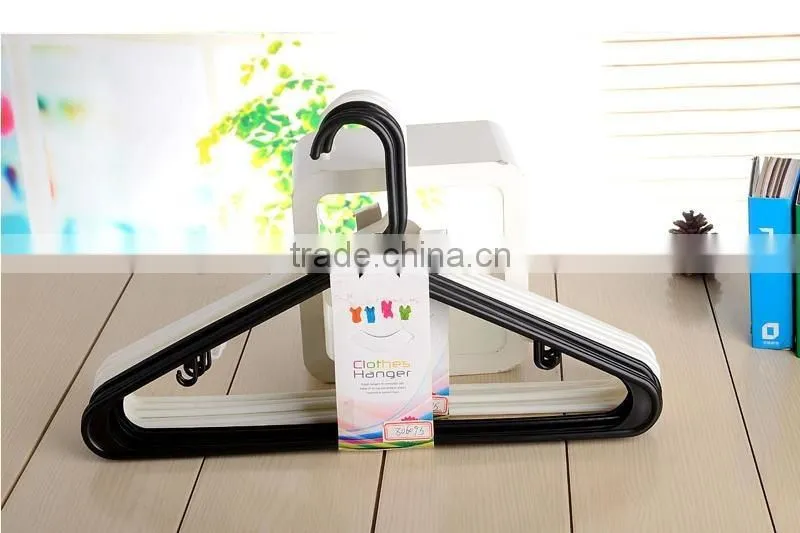 plastic colored garment hanger 5pcs/set