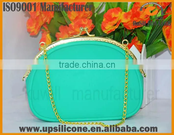 silicone shoulder bags for girls fashion silicone shoulder bags
